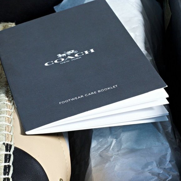 (SOLD) $98 *NEW* COACH Camryn Espadrilles - Picture 13 of 15